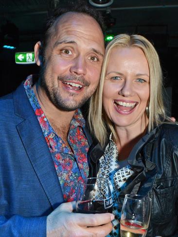 Lachlan Bode and Mel Watts at re-opening of The Avenue, Surfers Paradise. Picture: Regina King