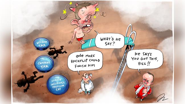 Johannes Leak letters page cartoon for 17-07-2018Version: Letters Cartoon  (1280x720 - Aspect ratio preserved, Canvas added)COPYRIGHT: The Australian's artists each have different copyright agreements in place regarding re-use of their work in other publications.Please seek advice from the artists themselves or the Managing Editor of The Australian regarding re-use.