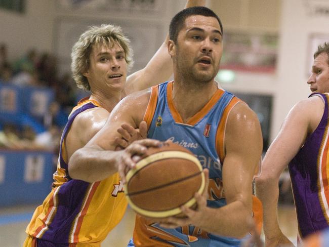 Basketball QBL Playoffs: Cairns Marlins vs Metro Pirates Marlins no 14 Rowan Gray