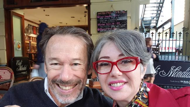 Late Townsville doctor Mark Bartsch with his wife Taryn Claire. Picture: Facebook/Taryn Claire