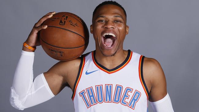 Oklahoma City Thunder point guard Russell Westbrook.
