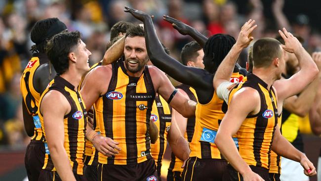 Gunston delivered and so did his teammates. (Photo by Quinn Rooney/Getty Images)