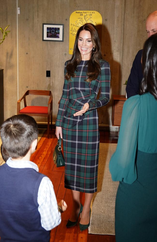 Catherine meets with Mayor Michelle Wu at City Hall in Boston, Massachusetts. Picture: Getty Images.