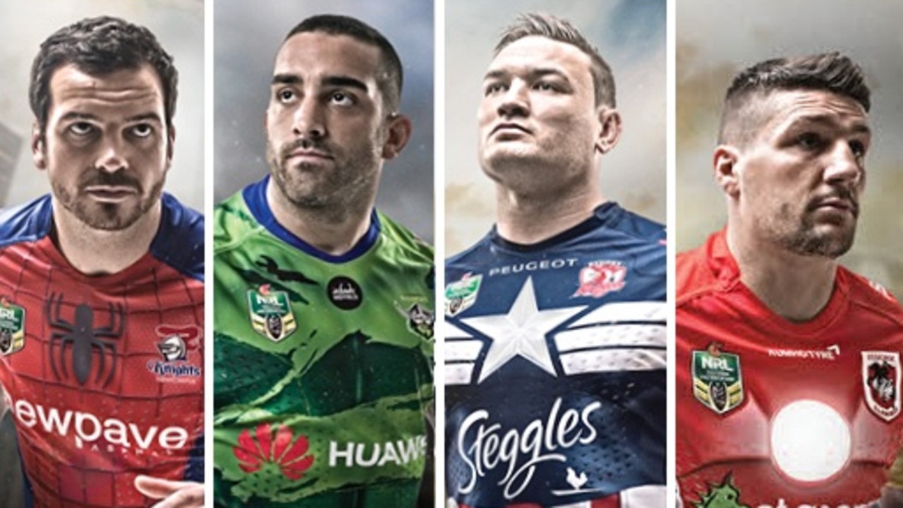 NRL clubs to become Marvel heroes in Rd 21