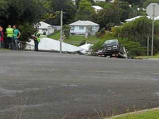 Motorbike rider hospitalised after crash with van