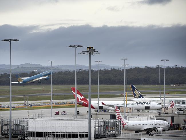 A new international airport near Koo Wee Rup forms part of a blueprint for Melbourne’s booming southeast. Picture: Andrew Henshaw