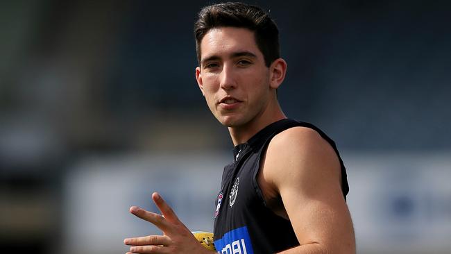 No. 1 draft pick Jacob Weitering. Picture: Wayne Ludbey