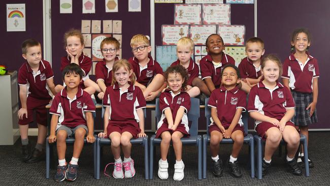 Kinder class KC at Gosford Public School. Picture: Sue Graham