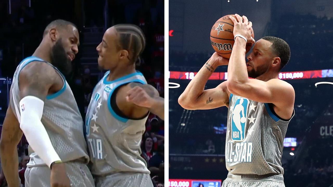NBA All-Star Game 2022 score, updates, how to watch, stream, teams, line-ups, LeBron James, national anthem, Ja Morant dunk, Steph Curry, three-point record