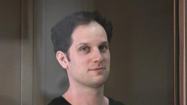 US journalist Evan Gershkovich was arrested in March on espionage charges. Picture: AFP