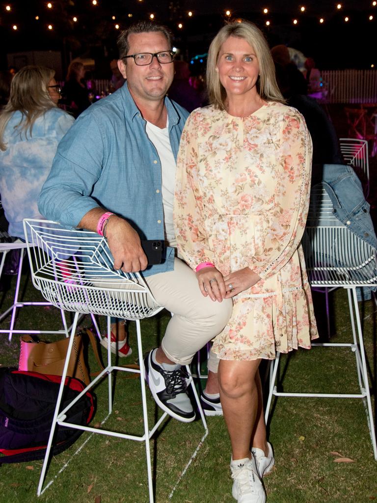 Matt O'Hare and Kellee O'Hare attend the launch of GAIA at HOTA. Picture: Andrew Meadowcroft.