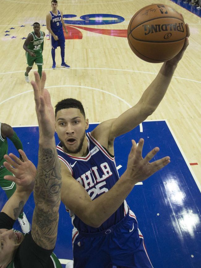 Ben Simmons could have been an AFL star according to his ex-coach. Picture: Getty