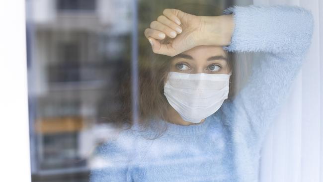 Among the non-financial costs of policies to deal with Covid was the long-term damage to people’s mental health from being under virtual house arrest for months at a time. Picture: iStock