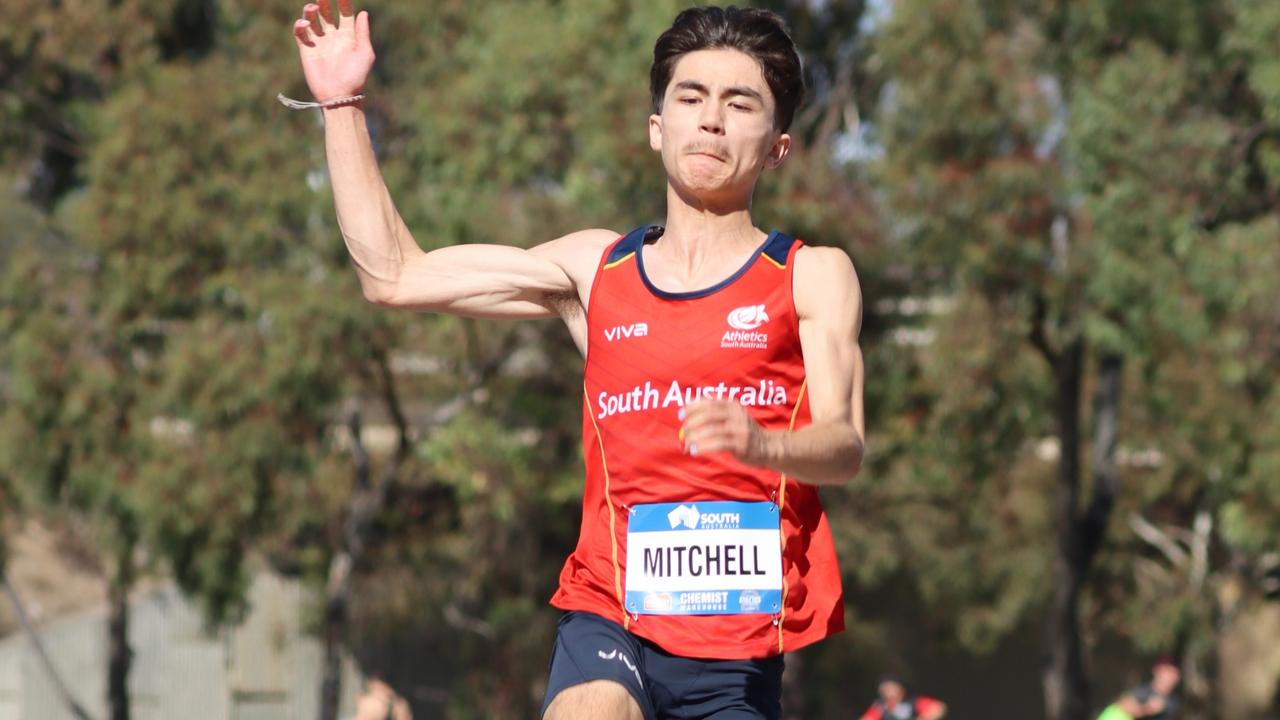 James Mitchell in action. Picture: Athletics SA