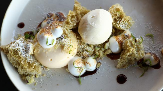 The Lemon Meringue Pie at new CBD dessert bar Shibui. Picture: Tait Schmaal