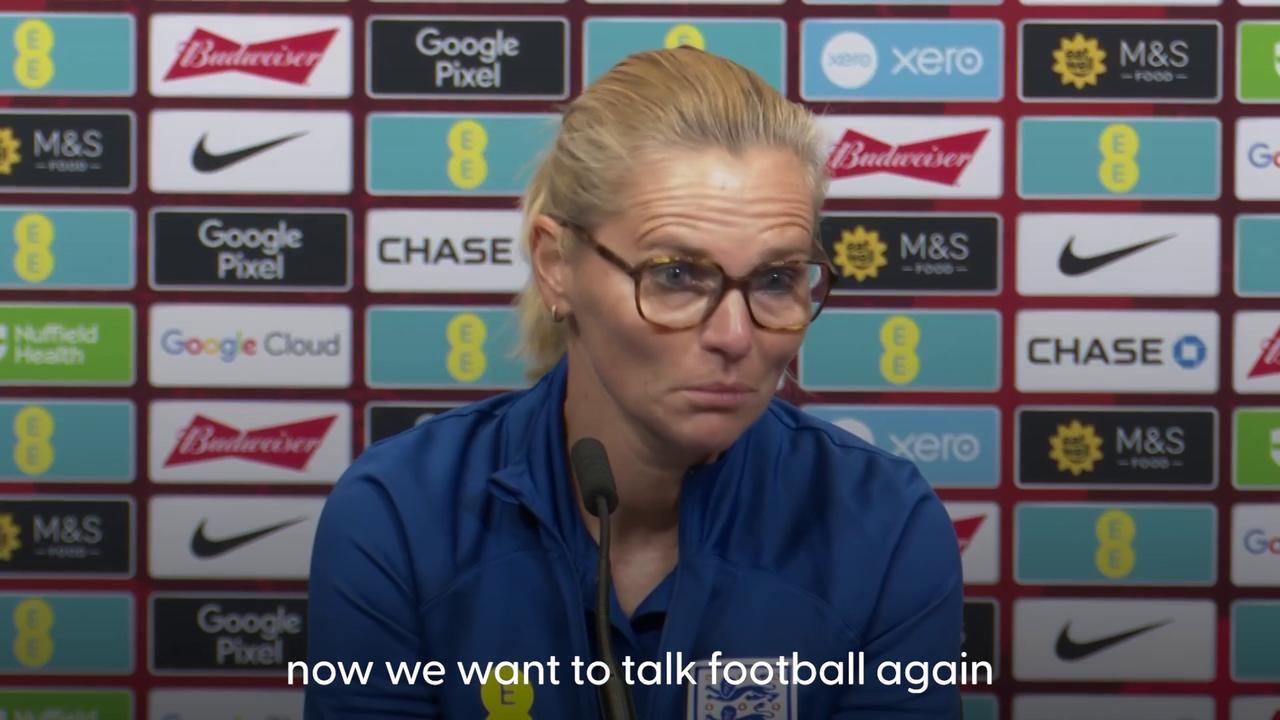 England women reiterate their solidarity with the Spanish women's football team