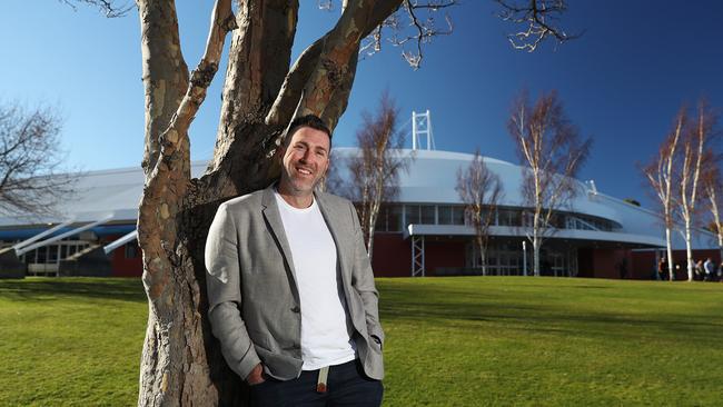 Former basketballer Justin Hickey is part of the Hydraplay consortium that has expressed interest in buying the Derwent Entertainment Centre. Picture: SAM ROSEWARNE.