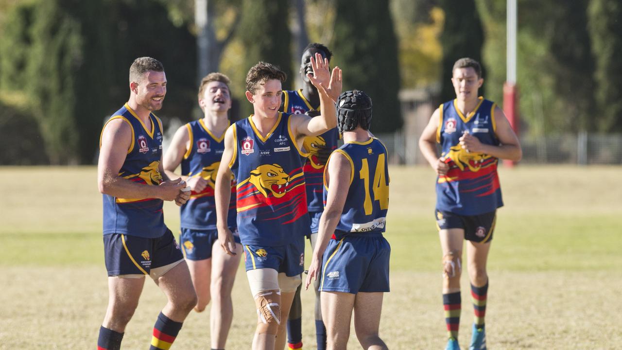 Warwick Redbacks will take on the University side in their preliminary final on Saturday, where coach Tyhe Clarkson hopes experience and maturity will be enough to secure a grand final spot. Photo Nev Madsen / News Regional Media