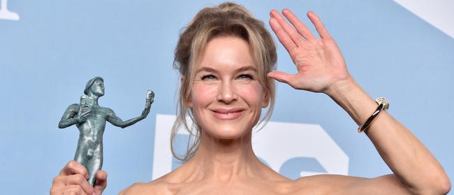 Winner? Renee Zellwegger is favourite to take the best actress Oscar. Picture: Gregg DeGuire/Getty Images