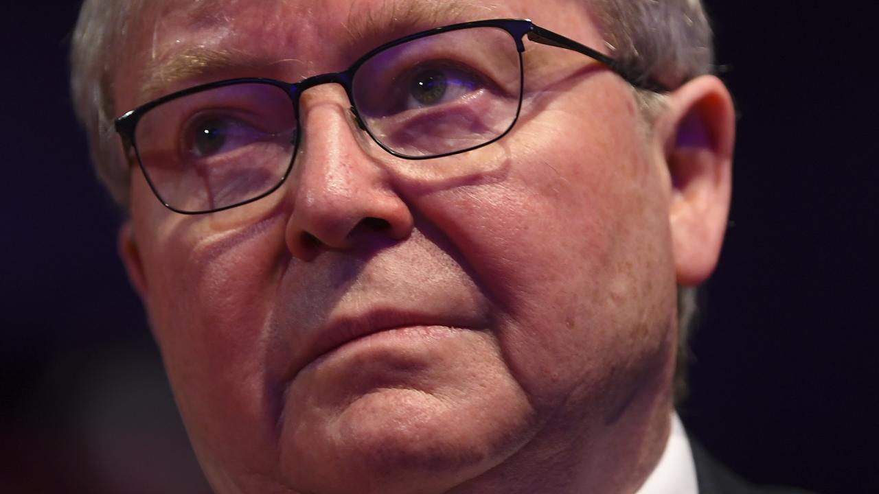 Kevin Rudd, who is not a sociopath. Picture: AAP 