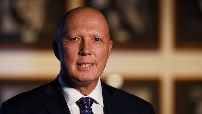 New Liberal Party leader Peter Dutton. Picture: NCA NewsWire / Tracey Nearmy