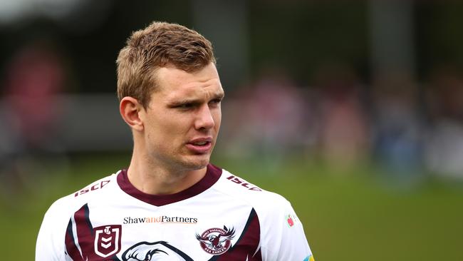 Injuries have hurt Manly’s season. Picture: Cameron Spencer