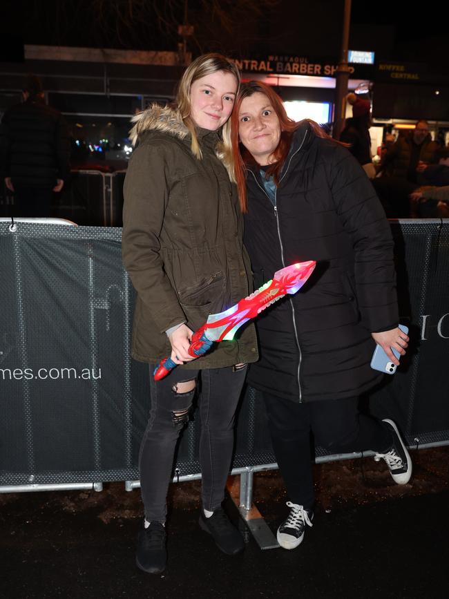 MELBOURNE, AUSTRALIA - JULY 26 2024 Angela and Sally Attend the Gippsland SnowFest held in Warragul. Picture: Brendan Beckett