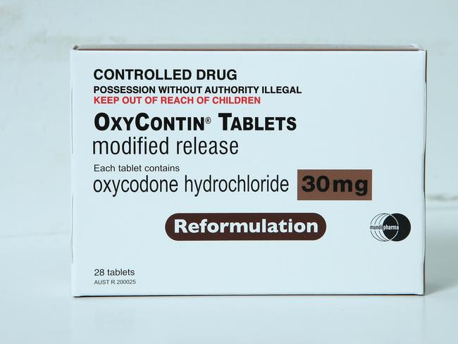 Opiod drugs; MS Contin, Durogesic and OxyContin Pic: Josh Woning.