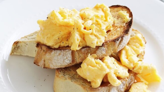 Start your morning with perfect scrambled eggs.