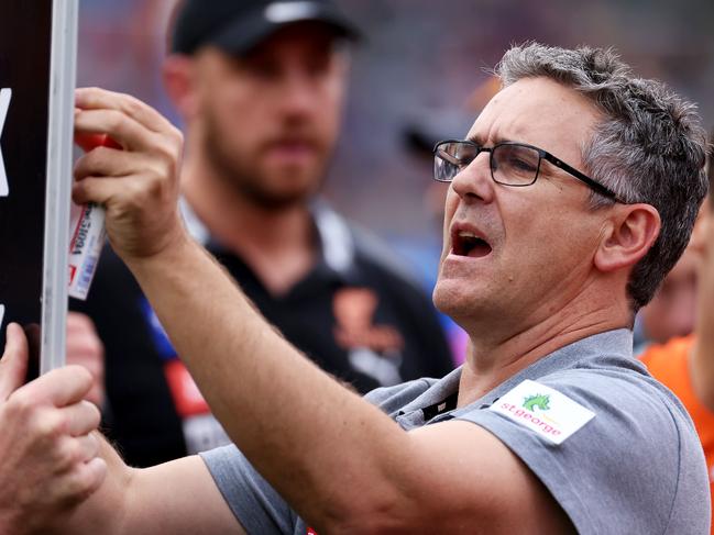 Hold off on the calls for Leon Cameron’s head, the Giants might be back. Picture: AFL Photos/Getty Images