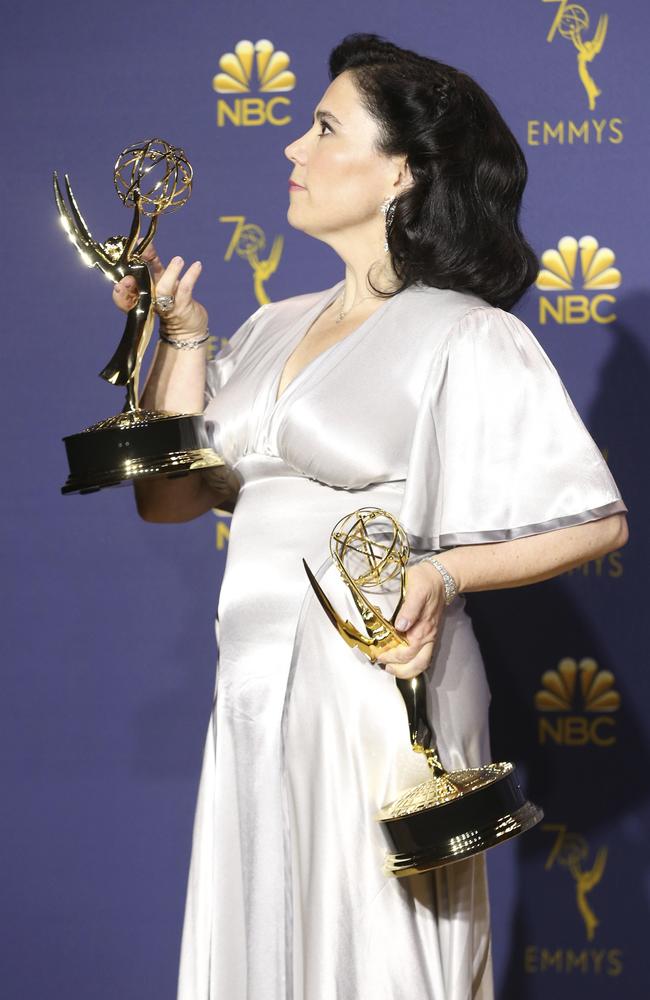 The Marvellous Mrs. Maisel star Alex Borstein. Picture: AP