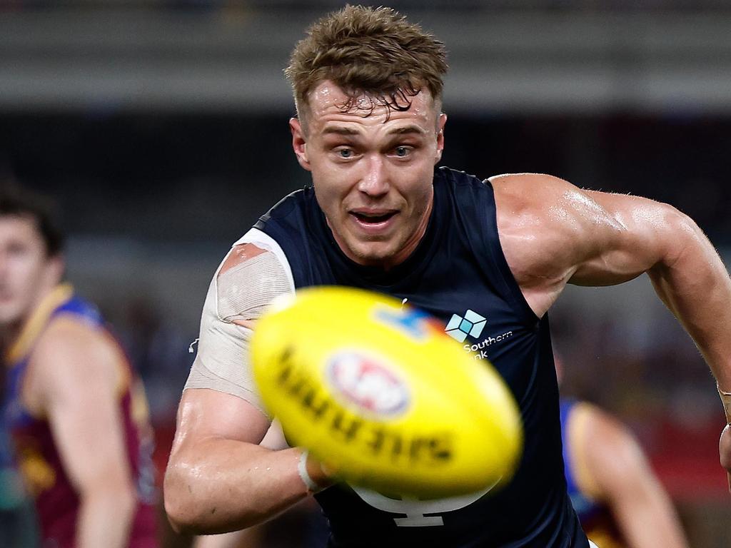 Patrick Cripps needs more help. Picture: Michael Willson/AFL Photos