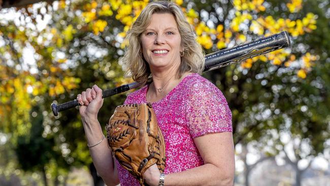 Softballer Peta Edebone says the sport is in her blood. Picture: Tim Carrafa