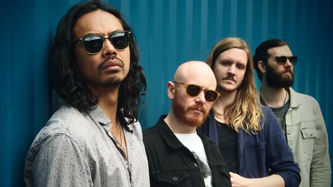 The venue hosted a bunch of rising star bands in its heyday, including The Temper Trap. Picture: Mushroom Music