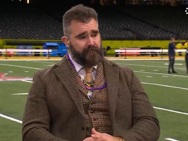 Jason Kelce breaks down in tears over New Orleans attack