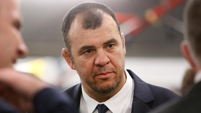 Wallabies coach Michael Cheika is not getting the co-operation he had hoped for.