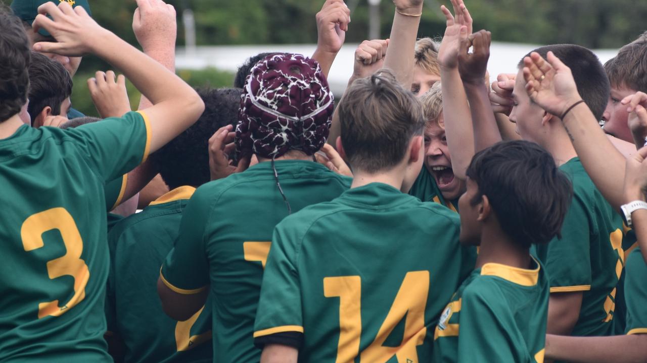 Triple treat: St Brendan’s perfect start in school footy finals