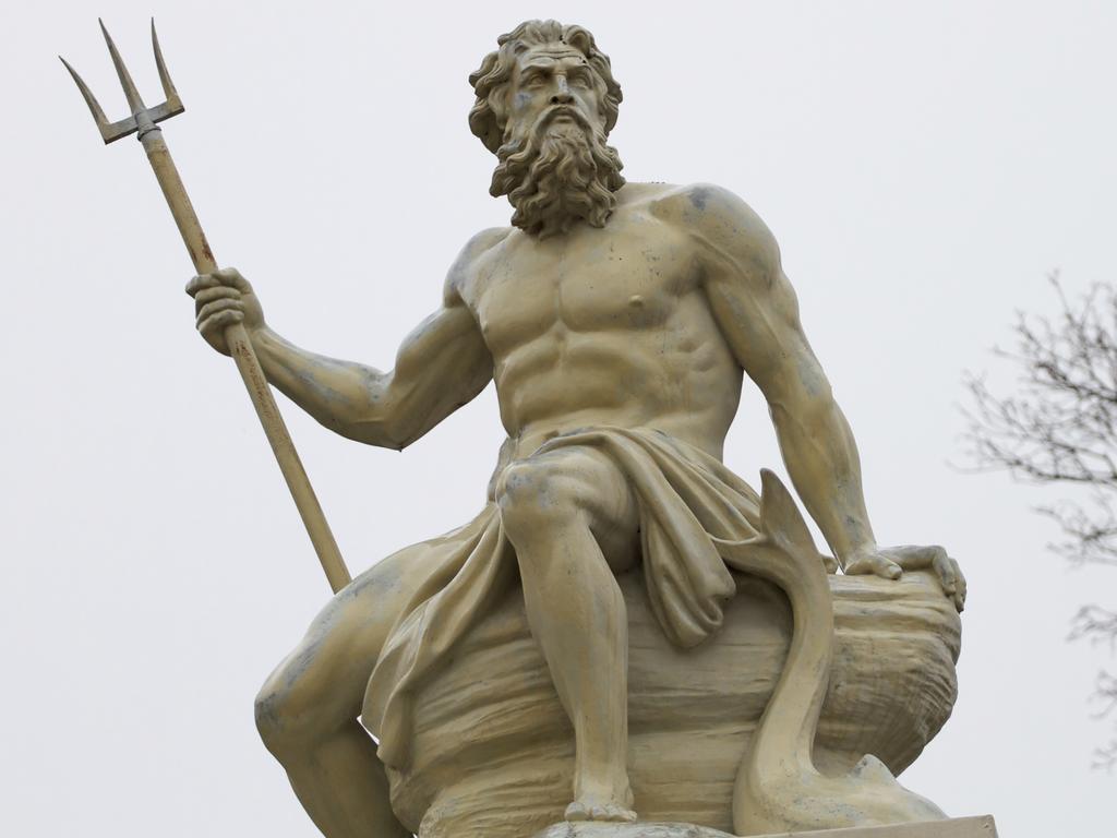 Statue of Poseidon, Greek god of the sea Picture: Thinkstock Supplied /