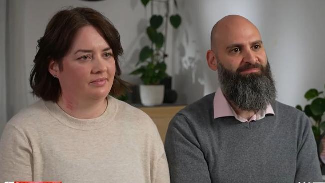 Leah and Vince were shocked by a video mocking their 10yo son. Picture: A Current Affair/Channel 9