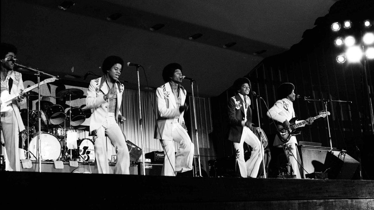 The Jackson Five perform at Festival Hall in 1973.