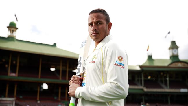 Khawaja had previously both defended and criticised Justin Langer during Langer’s tenure as coach. Picture: Tim Hunter.