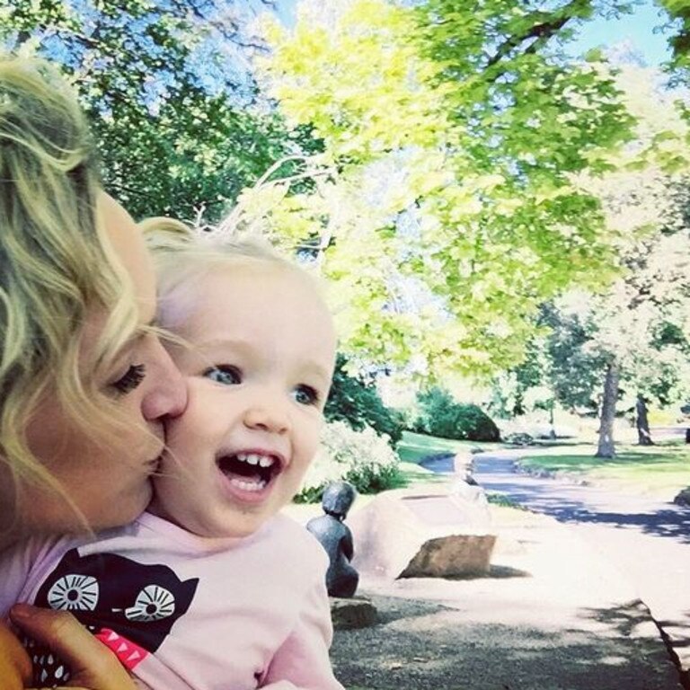 MOTHER'S DAY SPECIAL... Radio personality Fifi Box with her daughter Beatrix Belle. Picture: Instagram