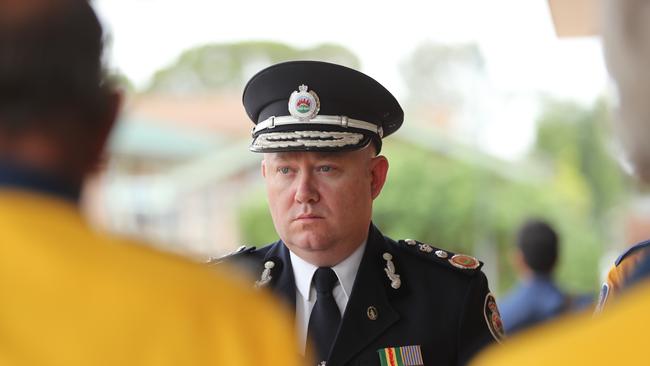 NSW RFS Commissioner Shane Fitzsimmons will be in charge of a world-leading organisation. Picture: Tim Hunter.