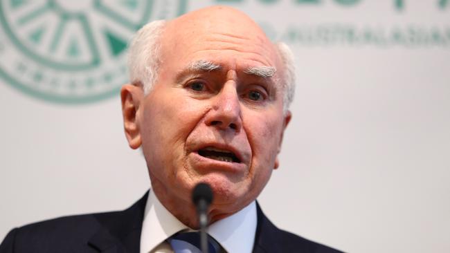 Former prime minister John Howard. Picture: Hollie Adams