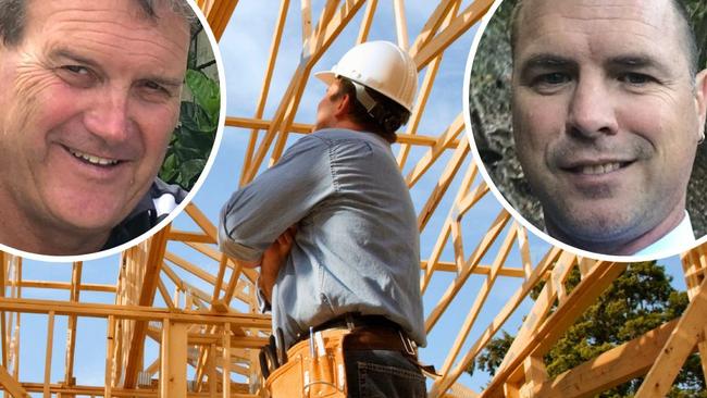 Chris Dodt and Lewis Kelly say the Wide Bay Burnett's new housing market is expected to continue to perform well, although some problems are looking on the horizon.