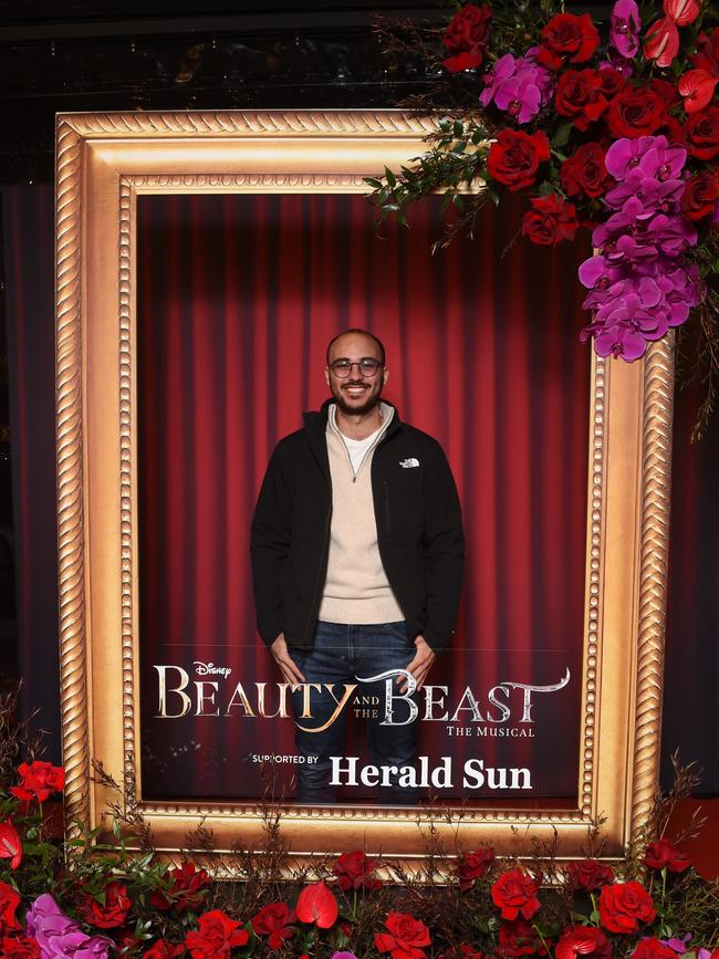 Opening night: Beauty and The Beast at Her Majestys Theatre, Melbourne. Picture: Josie Hayden