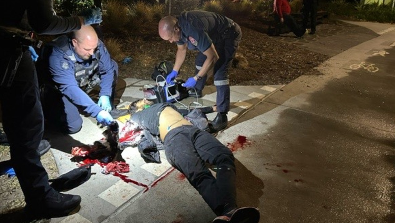 Food delivery driver stabbed in wild ambush in Carnegie