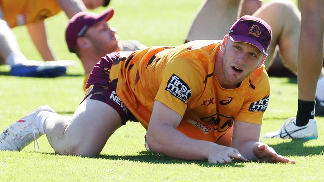 Tom Flegler looks primed for a big season after a dominant performance against Wynnum-Manly. Picture: Liam Kidston