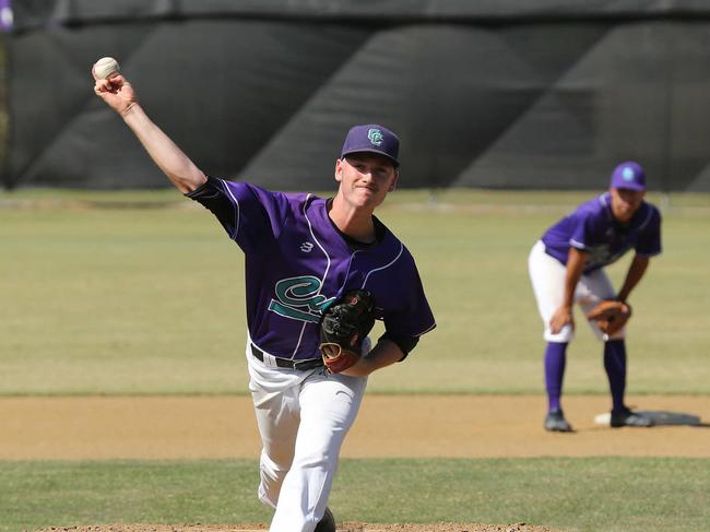 Baseballer Jack Waters. Picture: Mike Batterham