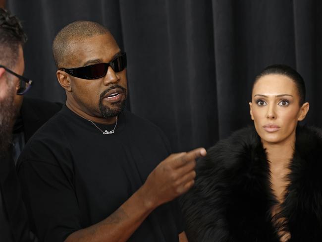 Claims have emerged that Bianca Censori initially wanted to back out of the stunt, but Kanye West insisted she go through with it. Picture: Getty Images